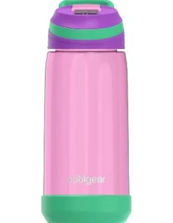 Cool Gear Glide Chugger Water Bottle, 18 Oz, Purple
