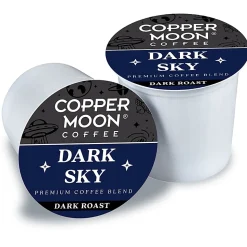 Copper Moon Single-Serve Coffee Pods for Keurig K-Cup Brewers, Dark Roast, Dark Sky Blend, 72 Count
