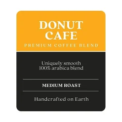 Copper Moon Single-Serve Coffee Pods for Keurig K-Cup Brewers, Medium Roast, Donut Café, 80 Count