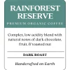 Copper Moon® World Coffees Whole Bean Coffee, Dark Roast, Rainforest Reserve Fair Trade, 4 Bags (2 lbs Each)
