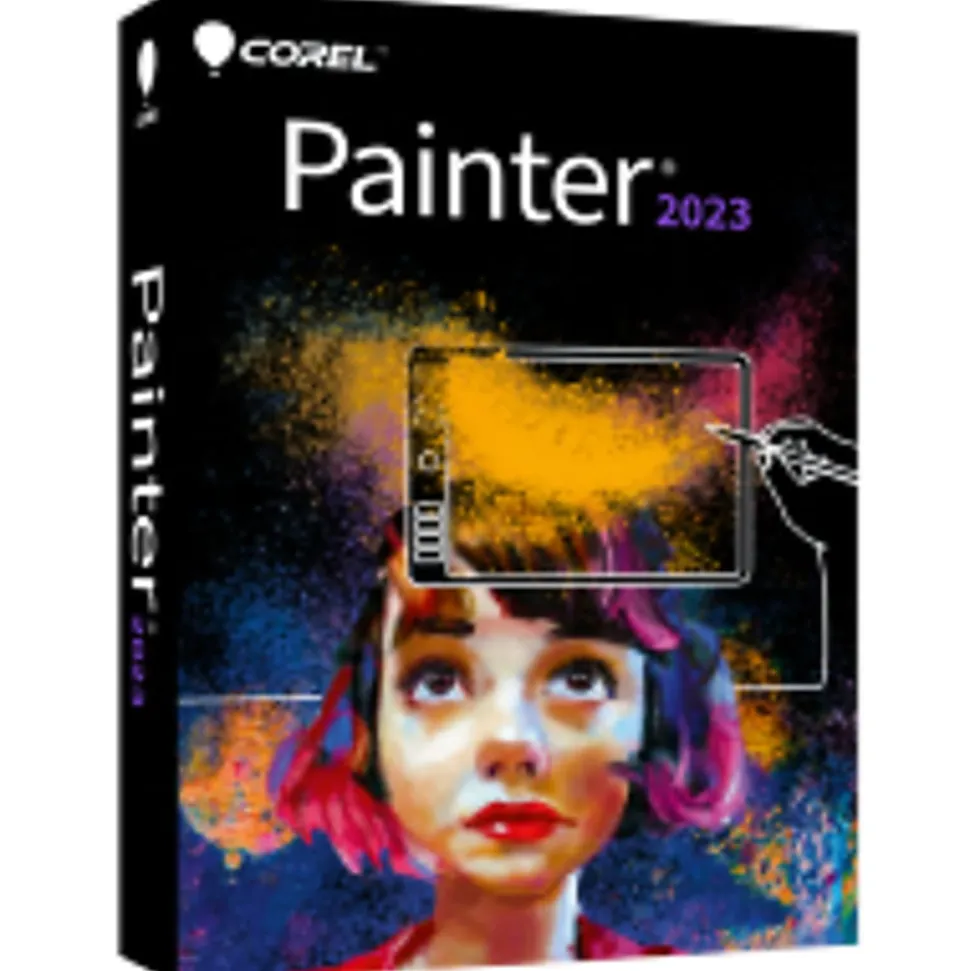 Corel Painter 2023 - License - 1 user - ESD - Win, Mac - English, German, French