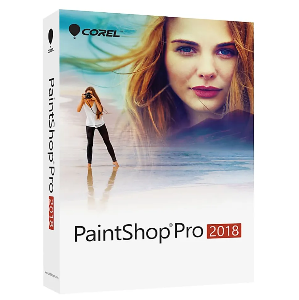 Corel® Paint Shop Pro® 2018, Disc