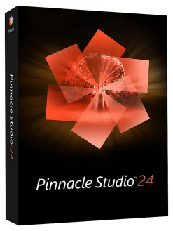 Corel® Pinnacle Studio 24, For Windows®, Disc/Product Key