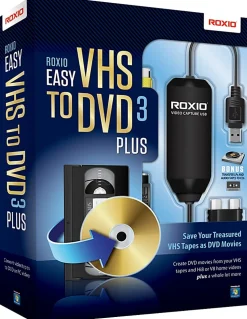 Corel Roxio Easy VHS To DVD 3 Plus, Disc