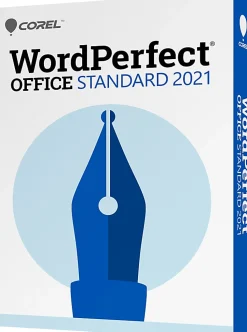 Corel® WordPerfect® Office 2021 Standard, Disc Download