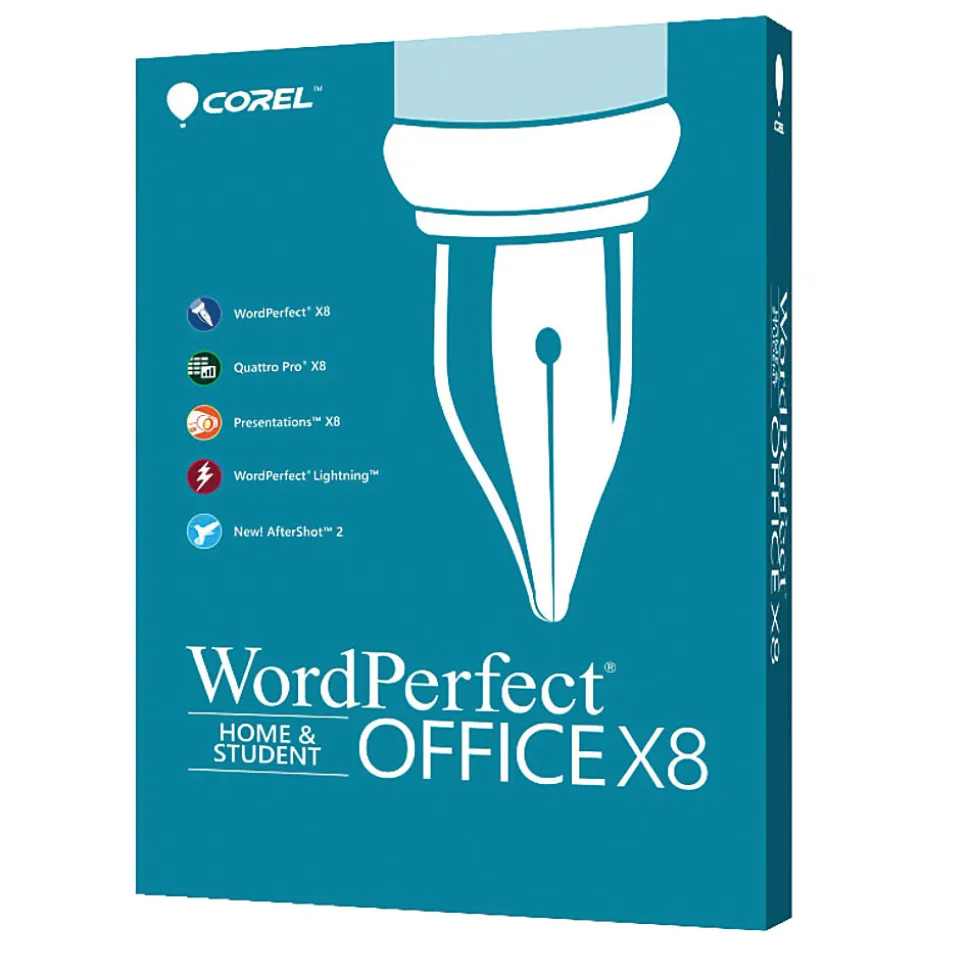 Corel® WordPerfect® Office X8 Home And Student Edition, Disc