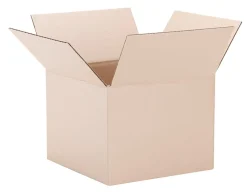 Corrugated Box, 12" x 12" x 9", Kraft