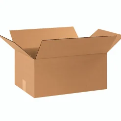 Corrugated Box, 10" x 8" x 6", Kraft