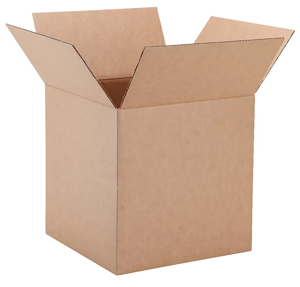 Corrugated Box, 18" x 18" x 18", Kraft