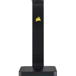 Corsair ST100 RGB Premium Headset Stand With 7.1 Surround Sound - Wired - Headset, Mobile Phone - Charging Capability - CA9011167NA