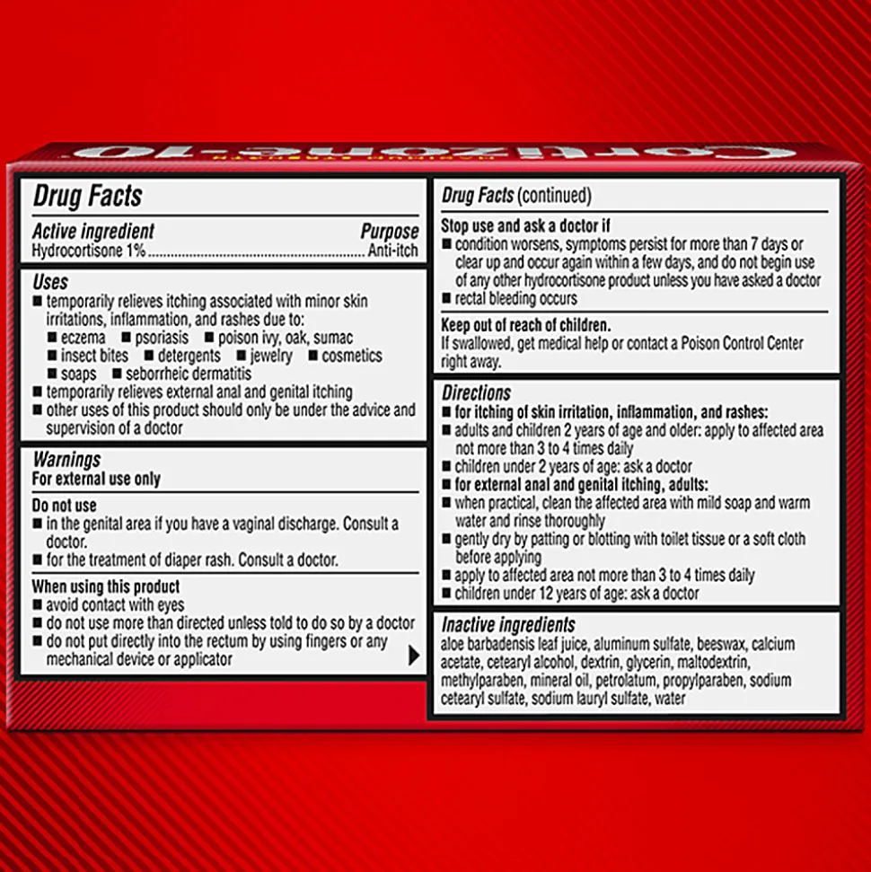Cortizone-10 Maximum Strength Soothing Aloe Itch Relief Cream, 0.5 Oz
