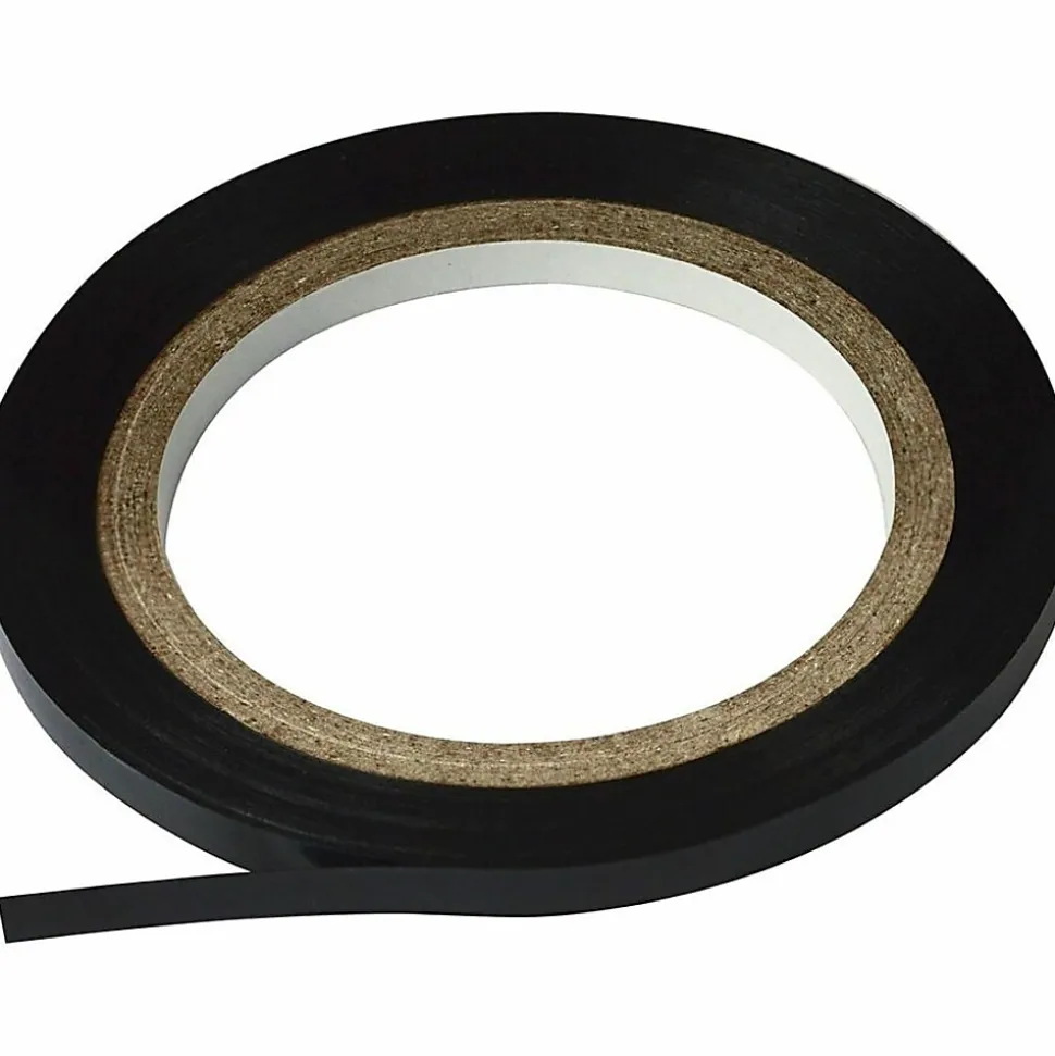 COSCO Art Tape, 0.125" x 324", Gloss Black