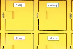 COSCO® Magnetic Dry-Erase Signs, 3-1/4" x 1-1/4", White/Multicolor, Set Of 24 Signs