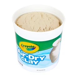 Crayola® Air-Dry Clay, 5 Lb, White, Pack of 2 Tubs