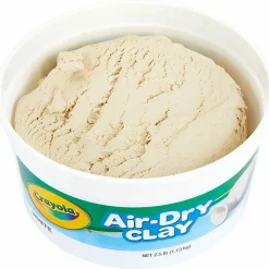 Crayola® Air-Dry Clay, White, 2.5 Lb Tub