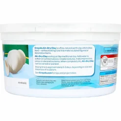 Crayola® Air-Dry Clay, White, 2.5 Lb Tub
