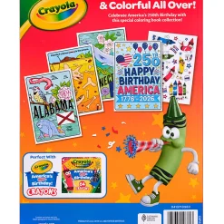 Crayola America's 250th 96pg Coloring Book
