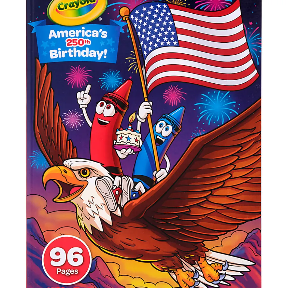 Crayola America's 250th 96pg Coloring Book