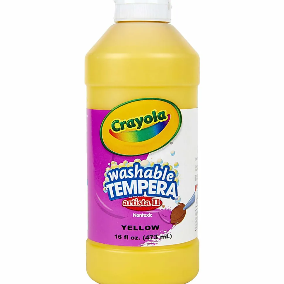 Crayola® Artista II® Tempera Paint, 16 Oz, Yellow