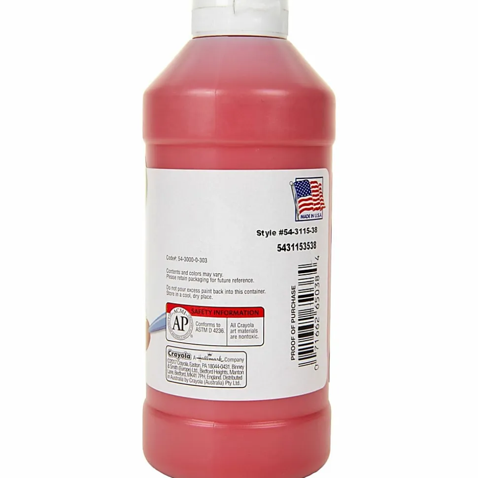 Crayola® Artista II® Tempera Paint, 16 Oz, Red