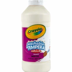 Crayola® Artista II® Tempera Paint, 16 Oz, White