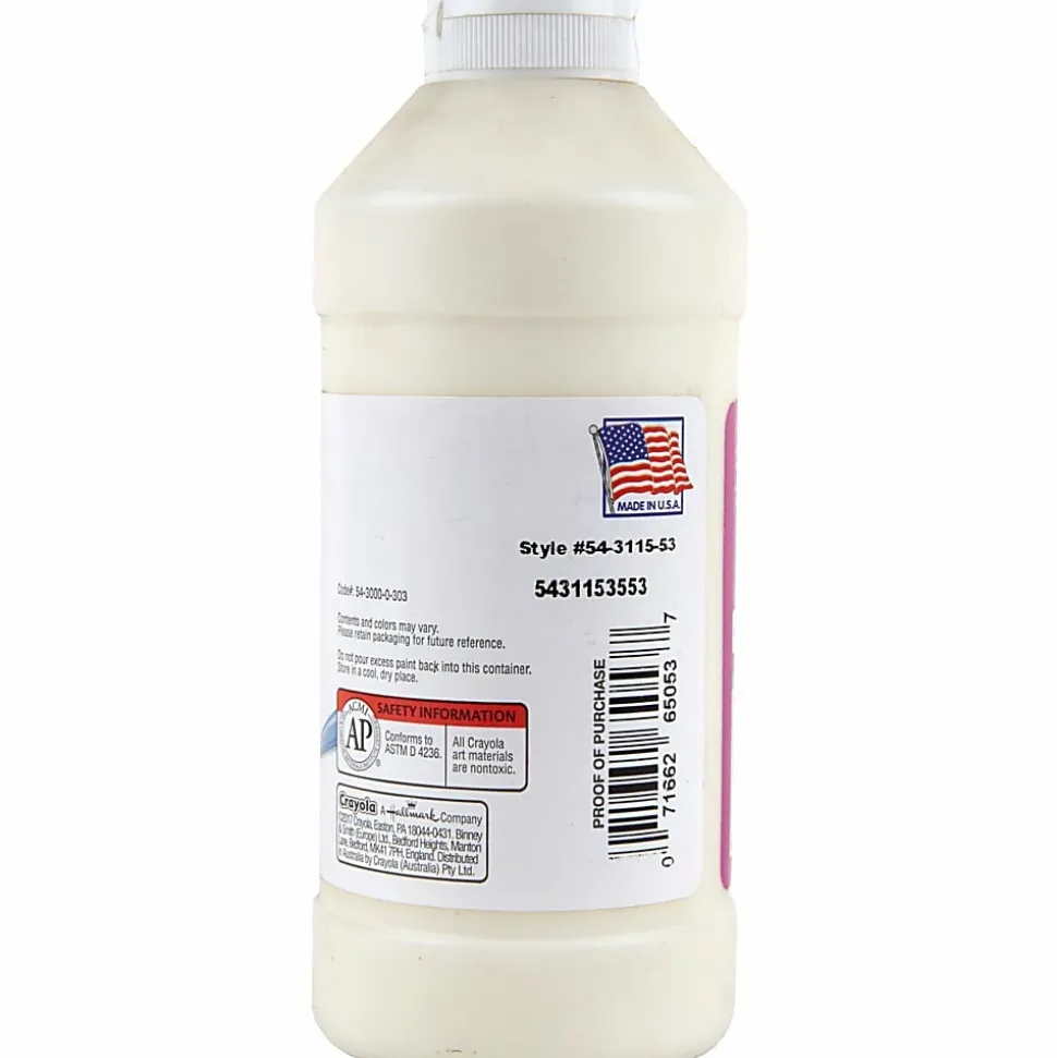 Crayola® Artista II® Tempera Paint, 16 Oz, White