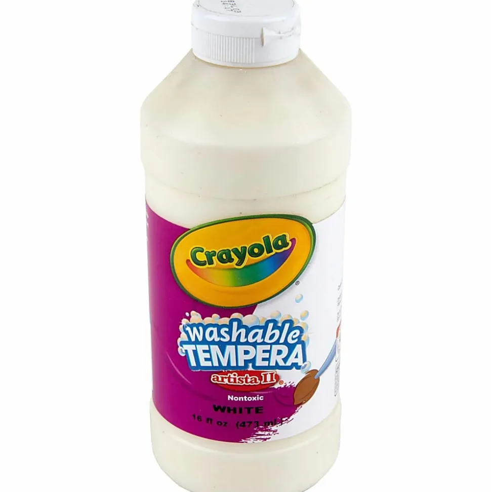 Crayola® Artista II® Tempera Paint, 16 Oz, White