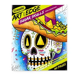Crayola Art With Edge Sugar Skulls Coloring Book