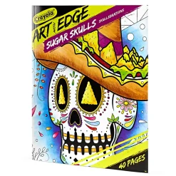 Crayola Art With Edge Sugar Skulls Coloring Book