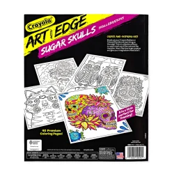 Crayola Art With Edge Sugar Skulls Coloring Book