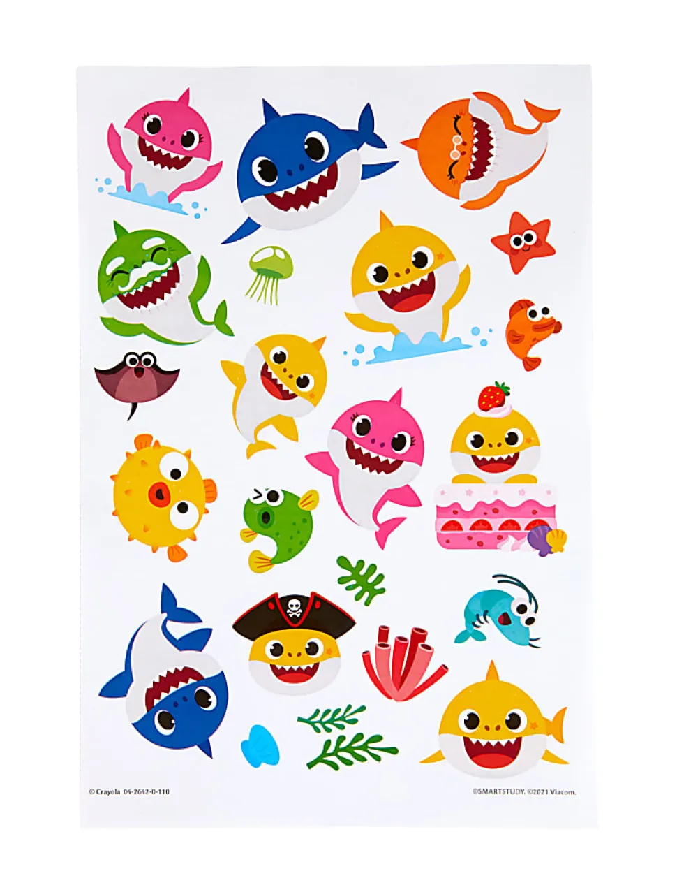 Crayola® Baby Shark 96-Page Coloring Book