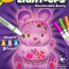 Crayola Bunny, Light Up Toy Bunny, Reusable Coloring Toy, Glow In The Dark,  4+