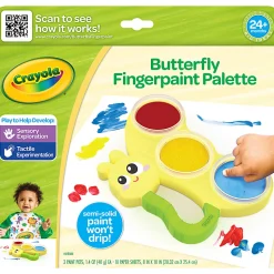 Crayola Butterfly Fingerpaint Palette