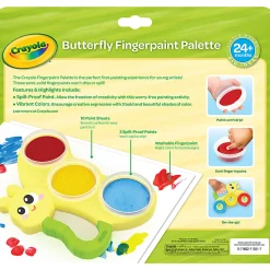 Crayola Butterfly Fingerpaint Palette