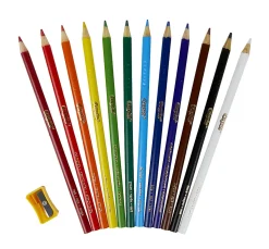 Crayola Classpack, 240ct Colored Pencils, Bulk School Supplies, 12 Different Colors, Classroom Must Haves