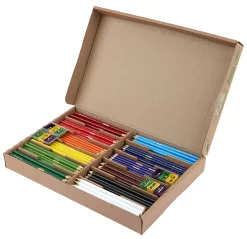 Crayola Classpack, 240ct Colored Pencils, Bulk School Supplies, 12 Different Colors, Classroom Must Haves
