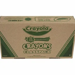 Crayola® Classpack® Standard Crayons, 8 Assorted Colors, Pack Of 800 Crayons