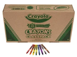 Crayola® Classpack® Standard Crayons, 8 Assorted Colors, Pack Of 800 Crayons