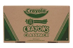 Crayola® Classpack® Standard Crayons, 8 Assorted Colors, Pack Of 800 Crayons