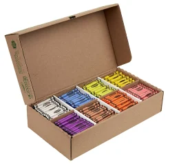 Crayola® Classpack® Standard Crayons, 8 Assorted Colors, Pack Of 800 Crayons
