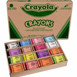 Crayola® Classpack® Standard Crayons, 16 Assorted Colors, Pack Of 800 Crayons