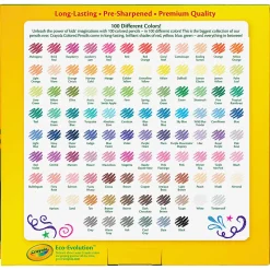 Crayola® Colored Pencils, Assorted Colors, Set Of 100 Pencils
