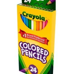 Crayola® Colored Pencils, Assorted Colors, Box Of 24 Color Pencils