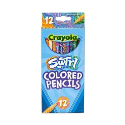 Crayola Colored Pencils, Swirl, Pack Of 12 Colored Pencils