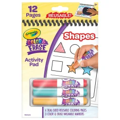 Crayola Color & Erase Reusable Activity Pad Shapes