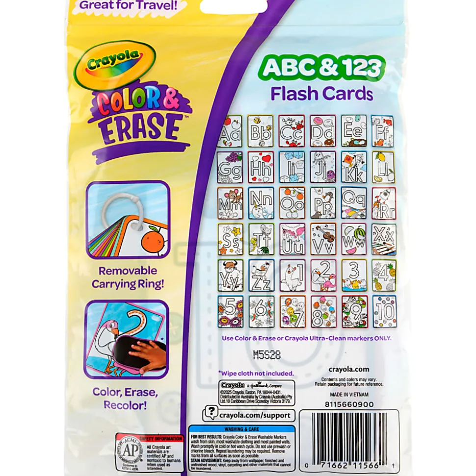 Crayola Color & Erase Reusable Activity Set, 811566