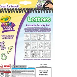Crayola Color & Erase Reusable Activity Pad Letters