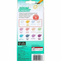 Crayola® Colors of Kindness Colored Pencils, Assorted Lead Colors, Pack Of 12 Pencils