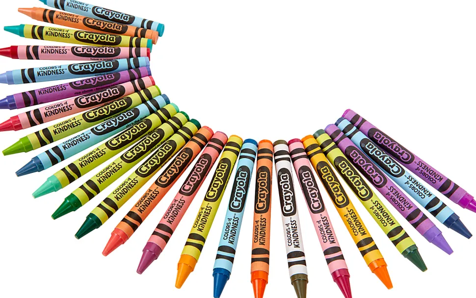Crayola® Colors of Kindness Crayons, Assorted Colors, Box Of 24 Crayons