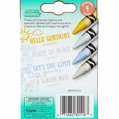 Crayola® Colors of Kindness Crayons, Assorted Colors, Box Of 24 Crayons